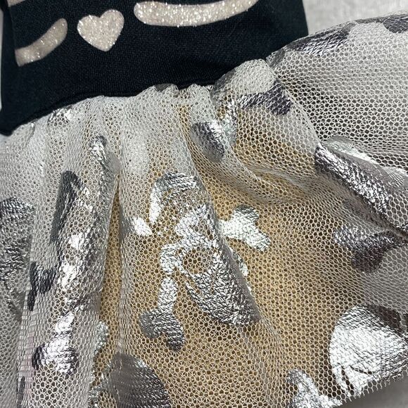 Skeleton Tulle Fancy Dog Halloween Dress - Picture 3 of 5
